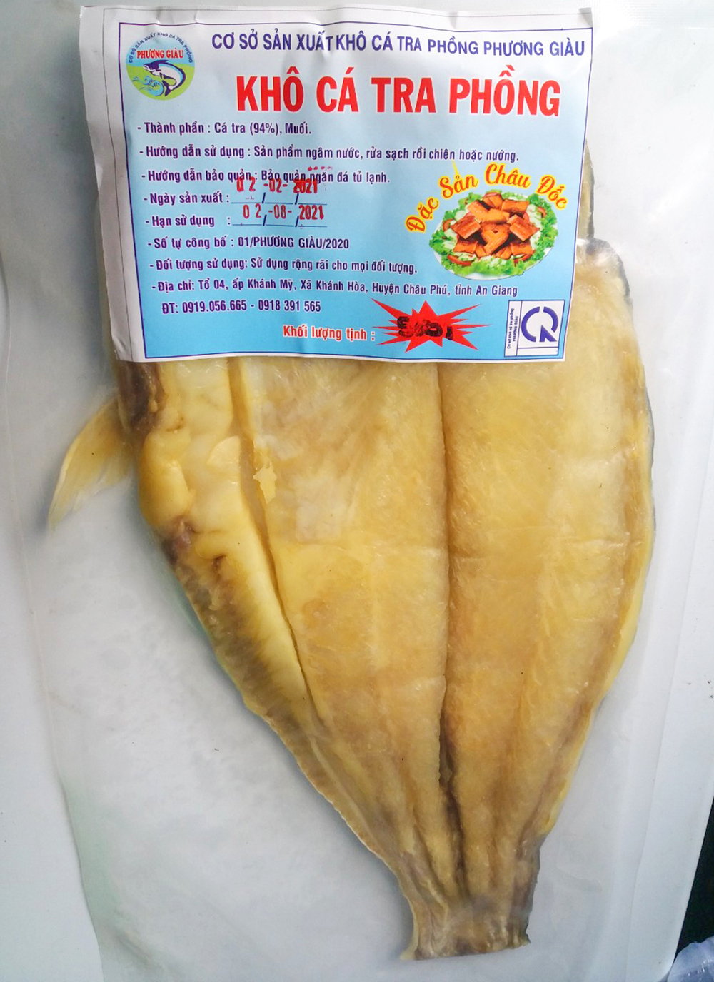 co so san kho ca tra phong phuong giau
