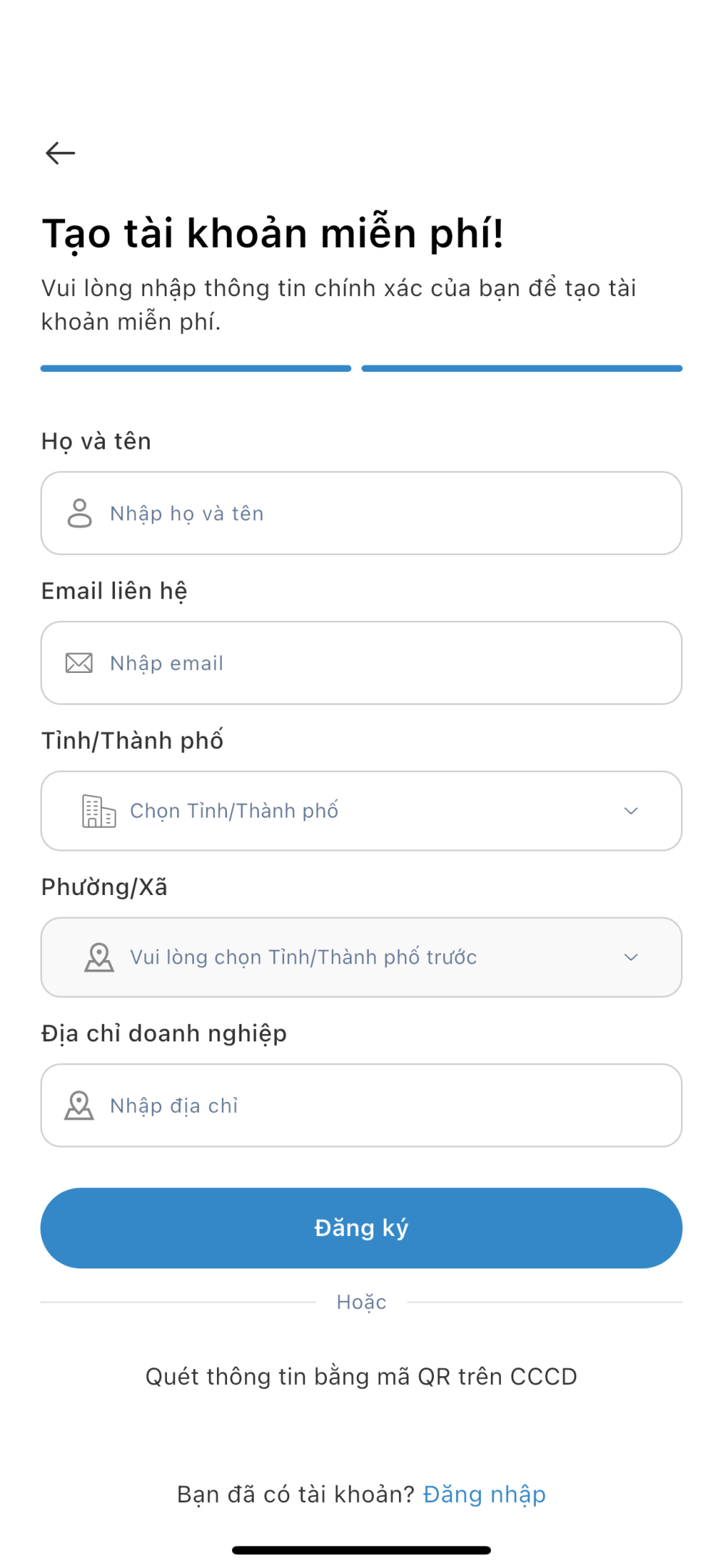 01 huong dan dang ky tai khoan vnecheck