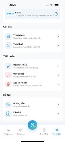 huong dan tai khoan va cau hinh