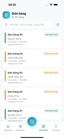 huong dan quan ly lich su don hang va khach hang