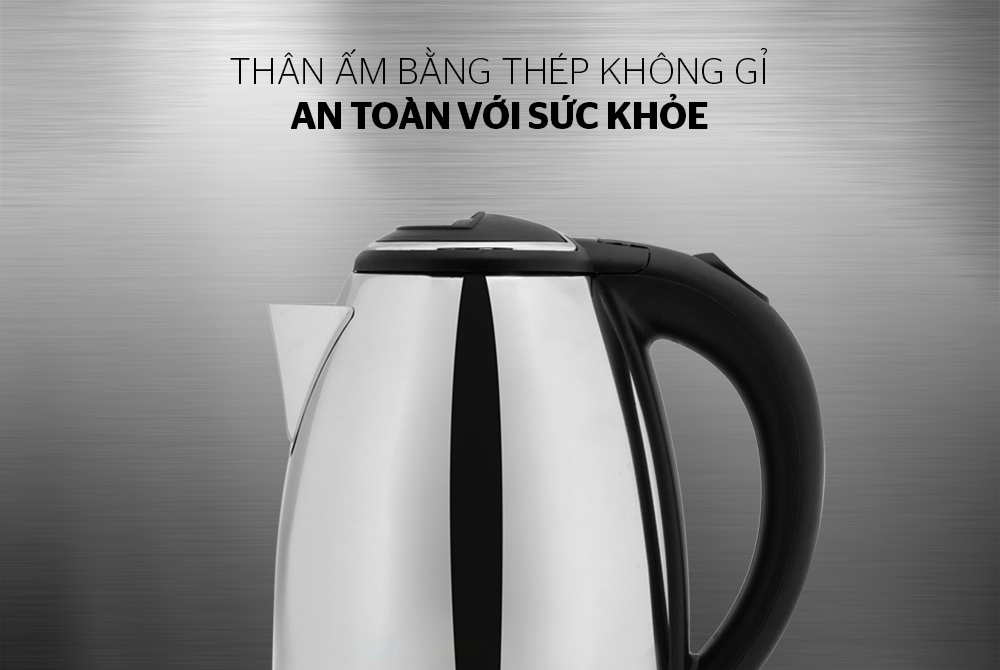 am sieu toc inox 1 8l happy time htd1088