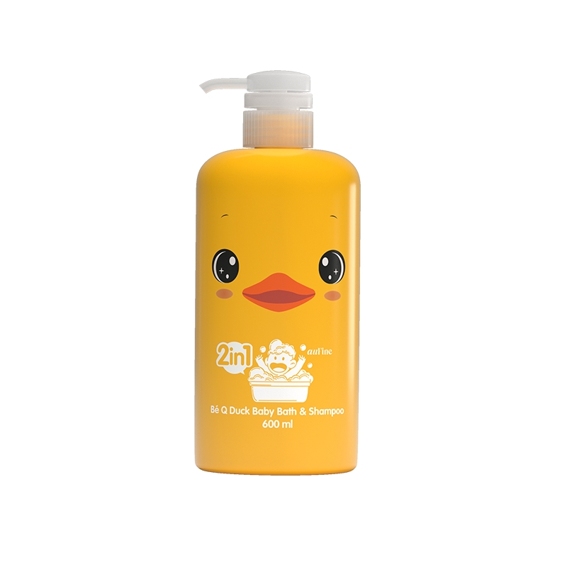 aufine be q duck tam goi 2 in 1 tre em 600ml