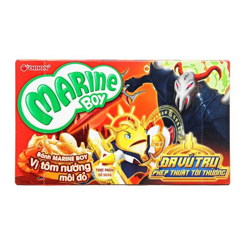 banh ca vi tom nuong moi do orion marine boy hop 35g