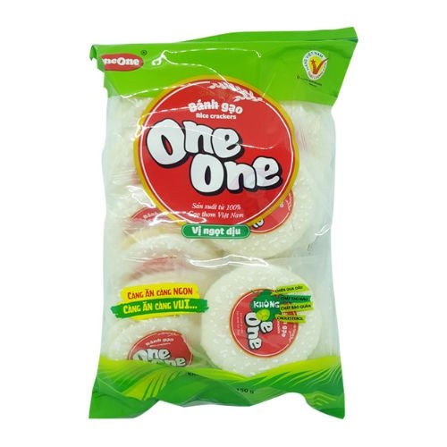banh gao one one vi diu ngot  150g