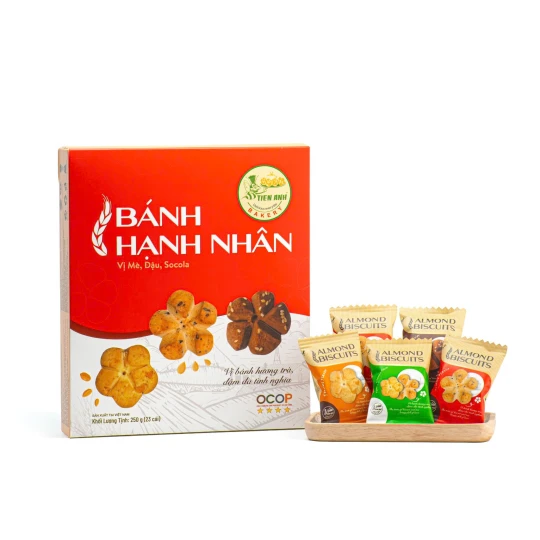banh hanh nhan hop giay 250g