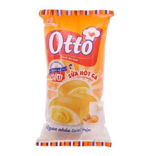 banh mi nhan sua hot ga otto goi 90g