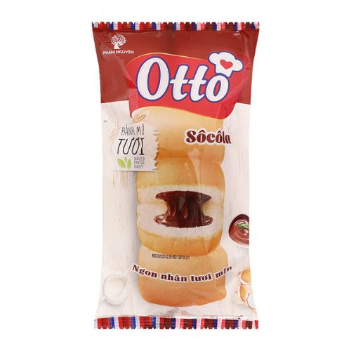 banh mi tuoi nhan socola otto goi 90g