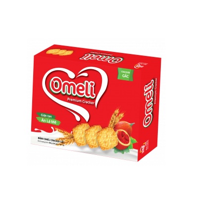 banh omeli cracker gac 400g