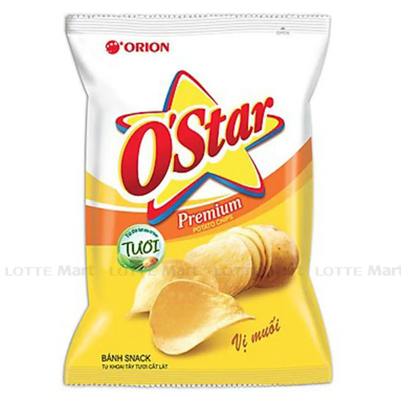 banh snack ostar vi  khoai tay tu nhien 60g