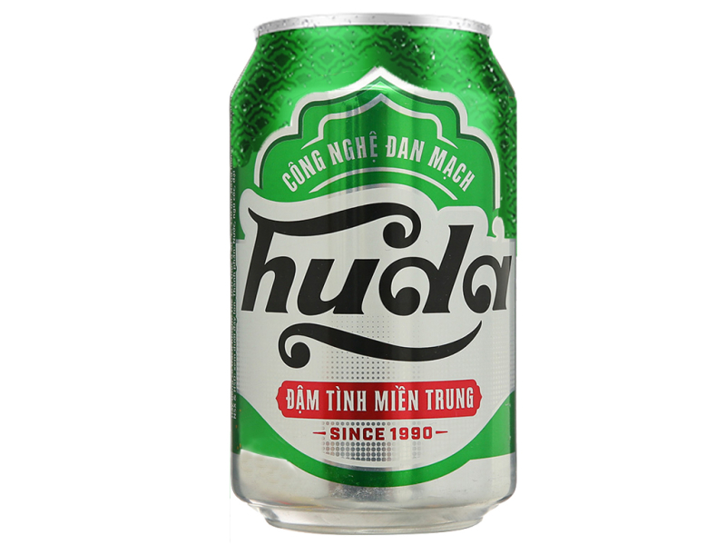 bia huda  lon   330ml lon 330ml