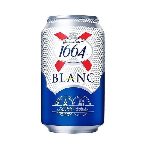 bia kronenbourg 1664 blanc  lon  330 ml  lon 330ml