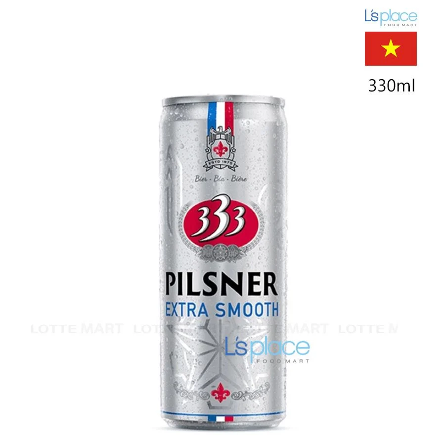 bia sai gon 333 pilsner ex smooth 330ml bia sai gon   giao gap tu 7