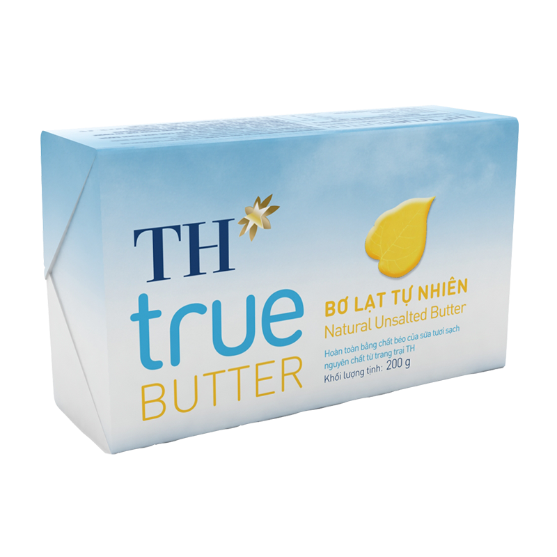 bo lat tu nhien th true butter  200 g