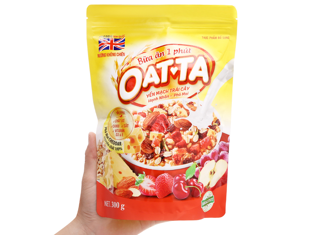 bua an 1 phut oat   ta yen mach trai cay hanh nhan   p