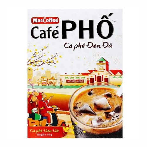 ca phe den da maccoffee cafe pho 160g