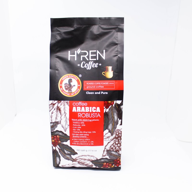 ca phe h ren arabica robusta 500gr