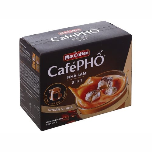 ca phe sua maccoffee cafe pho nha lam 3in1 280g