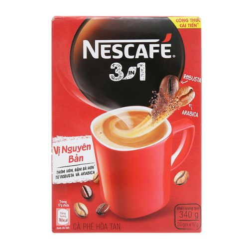 ca phe sua nescafe 3 in 1 dam da hai hoa 340g