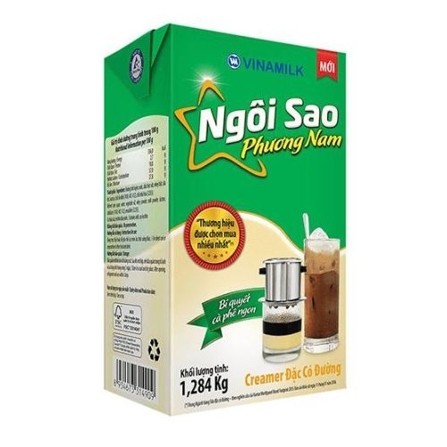 creamer dac co duong   ngoi sao phuong nam  xanh la