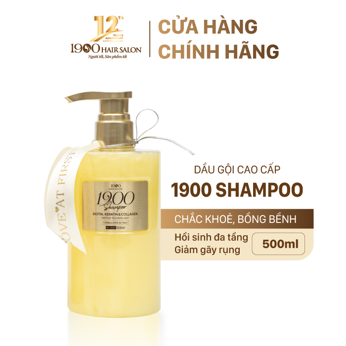 dau goi 1900 hair salon nutrious moisturizing