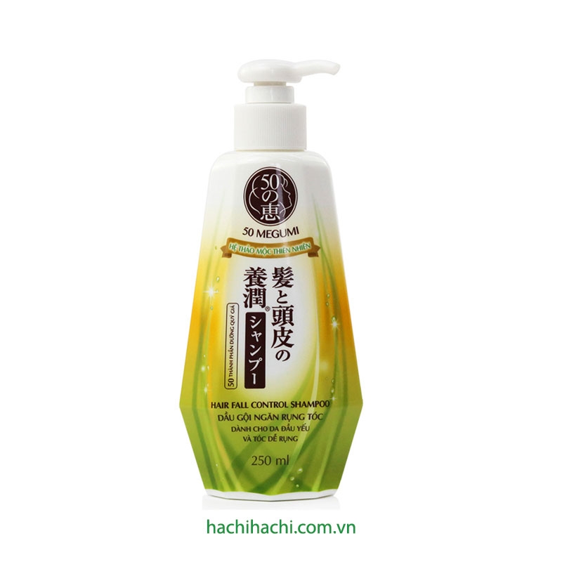 dau goi 50 megumi ngan ngua rung toc cho toc yeu 250ml