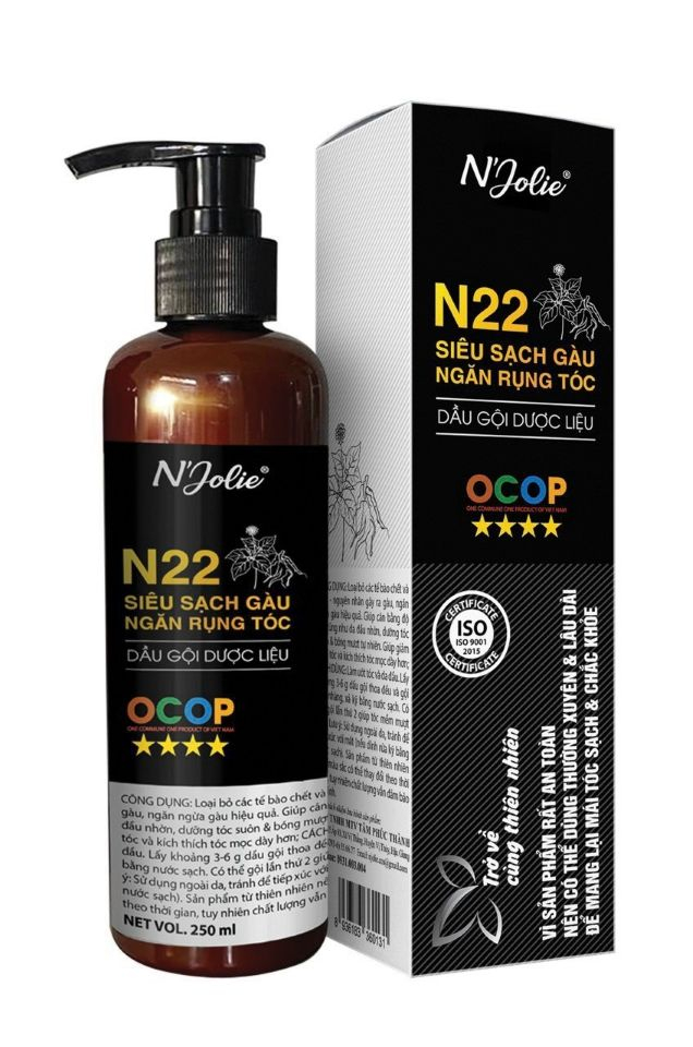 dau goi duoc lieu n22   250ml