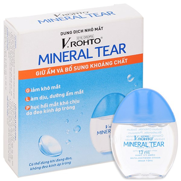 dung dich nho mat giu am   bo sung khoang chat v rohto mineral tear 13ml