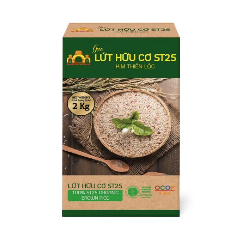 gao lut huu co st25 kim thien loc