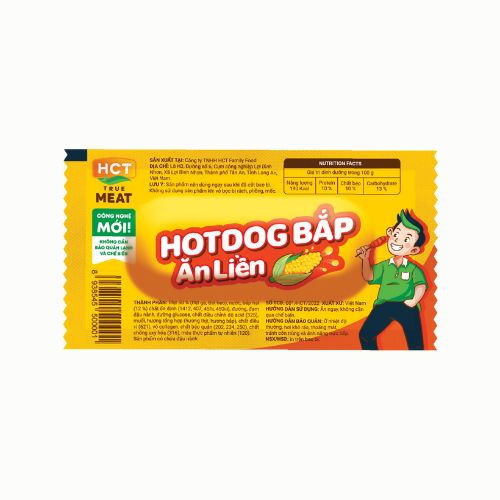 hotdog bap an lien hct true meat 28g