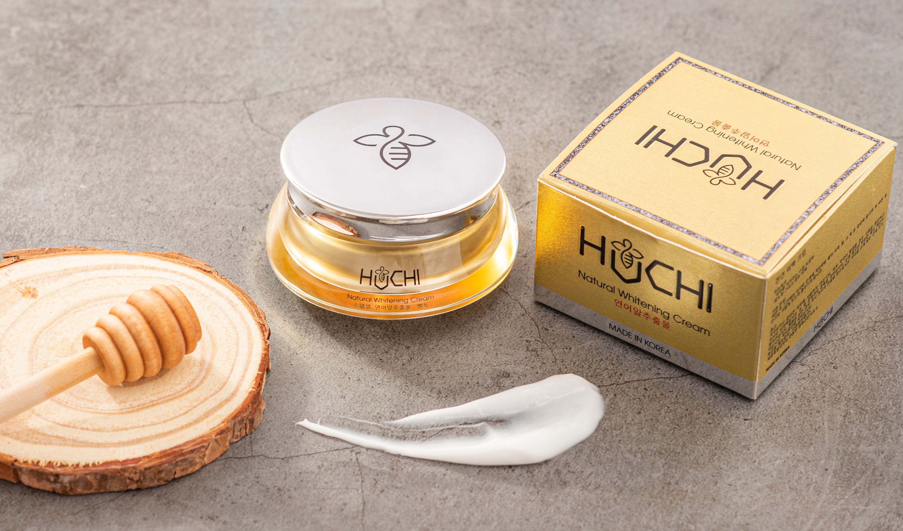 huchi natural whitening cream
