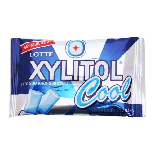 ke ?o gum khong duo ?ng lotte xylitol cool vi ? 11 6g