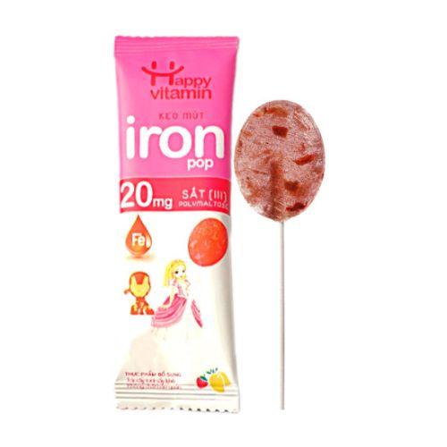 keo mut iron pop happy vitamin que 8g