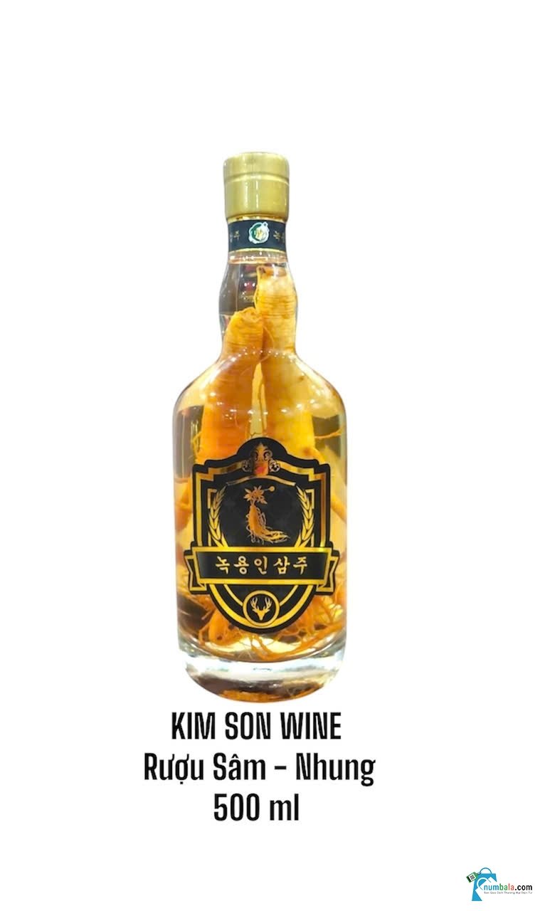 kim son wine ruou sam nhung 500ml
