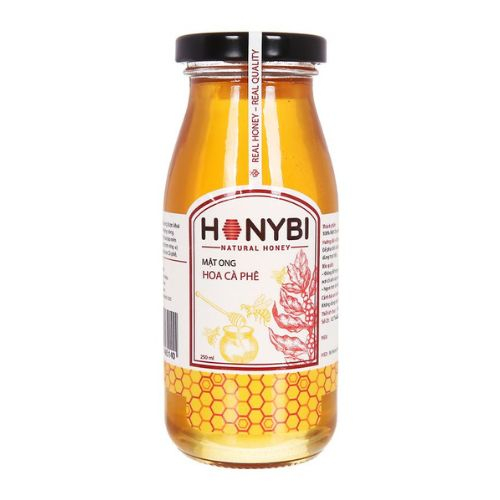 mat ong hoa ca phe honybi chai 250ml