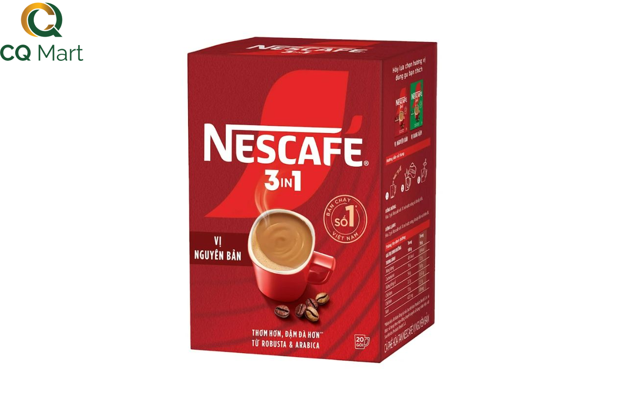 nescafe  3in1 ca phe rang xay hoa tan   dam da hai hoa