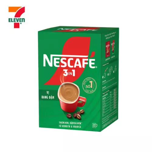 nescafe  3in1 ca phe rang xay hoa tan   dam vi ca phe