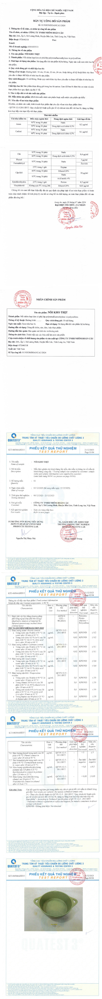 noi hop kim duc van da day tu  kich thuoc 20cm mau nau socola