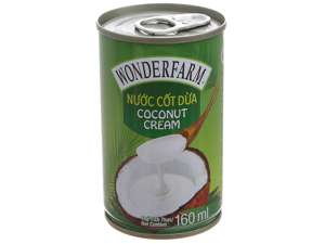 nuoc cot dua wonderfarm 160 ml
