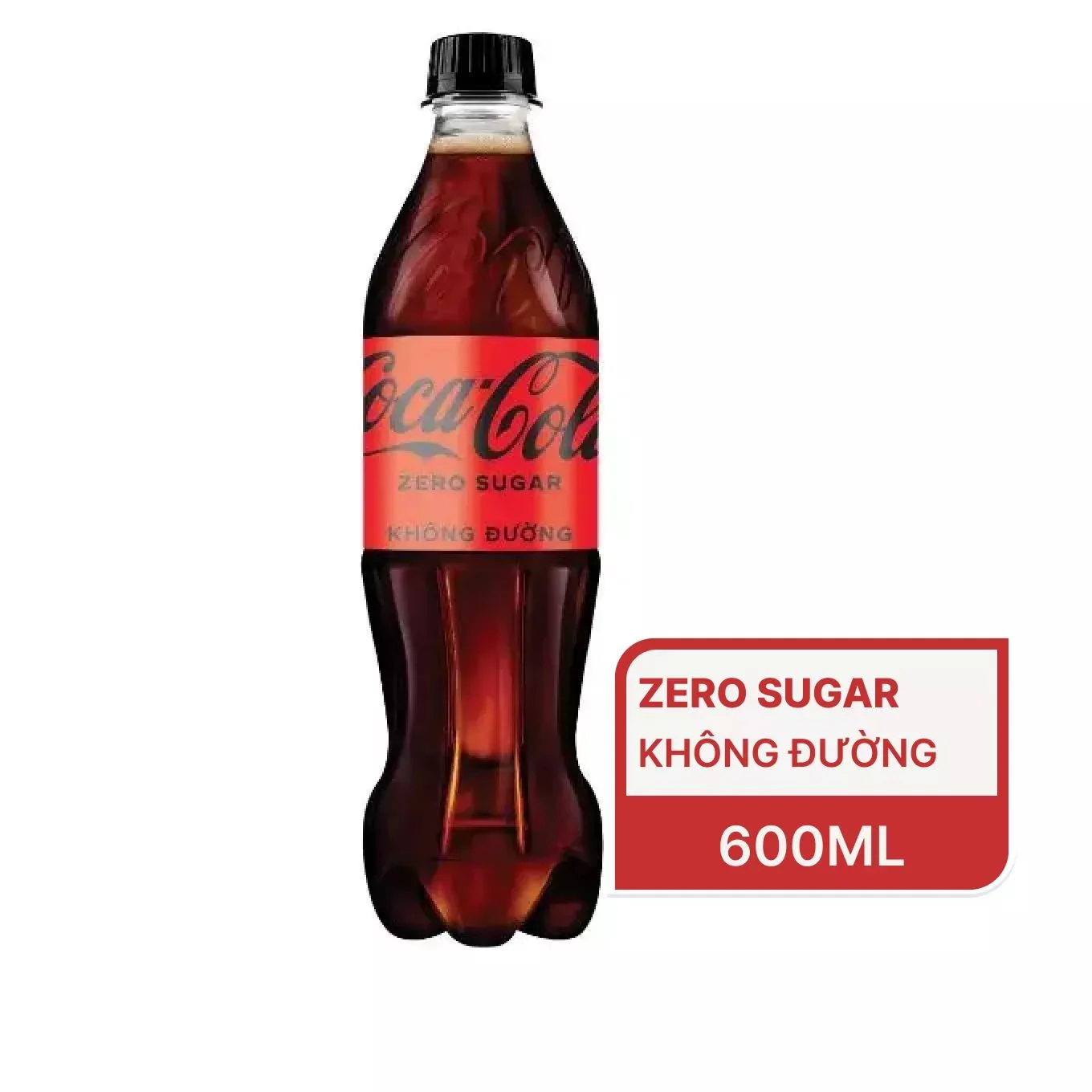 nuoc giai khat   coca cola khong duong   chai nhua 600ml