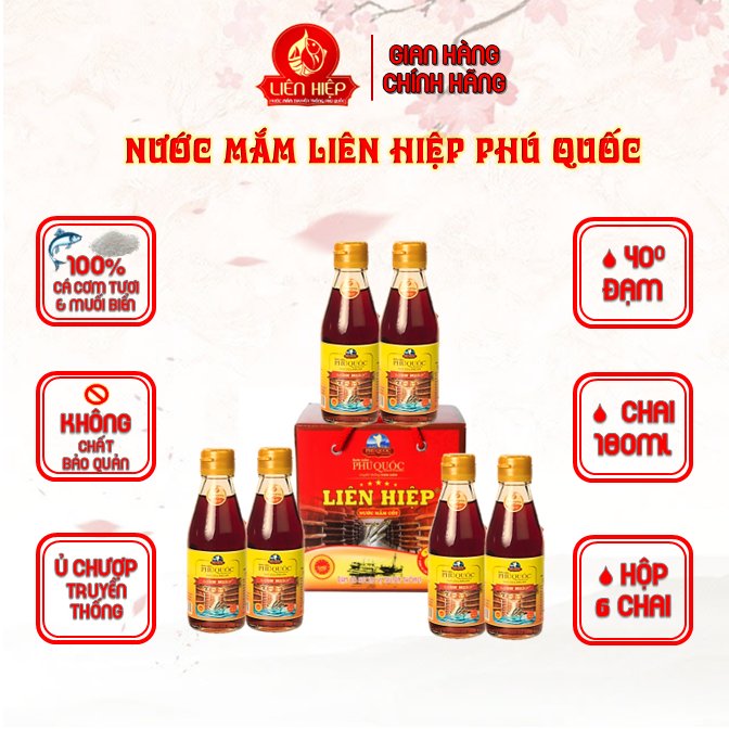 nuoc mam lien hiep phu quoc 40 do dam 180ml