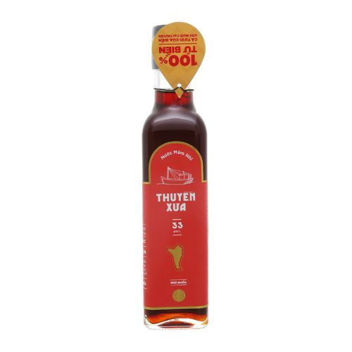 nuoc mam nhi thuyen xua 33 do dam chai 250ml