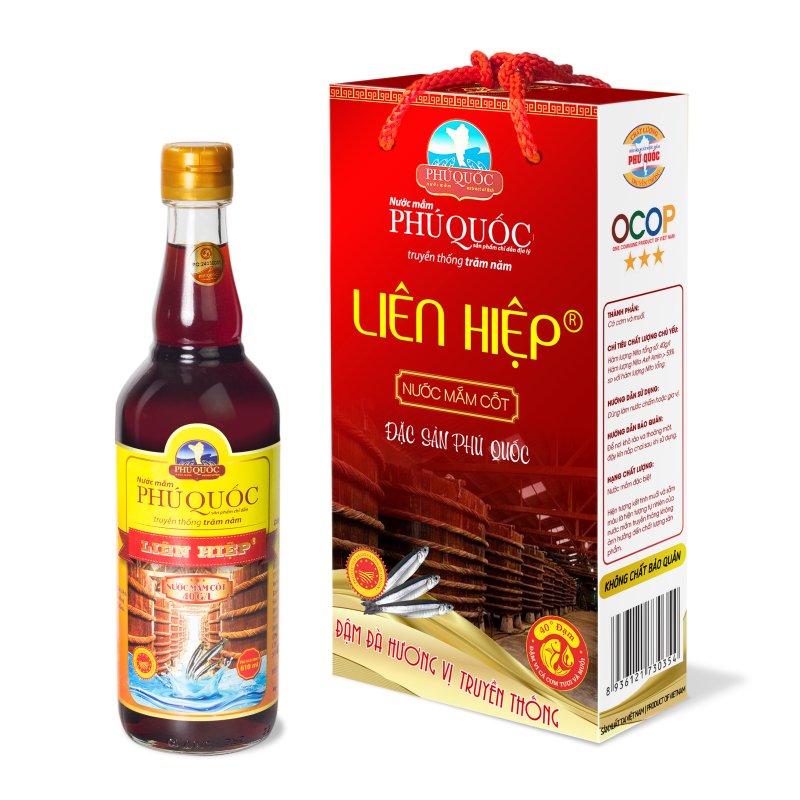 nuoc mam phu quoc lien hiep 40 do dam hop 2 chai