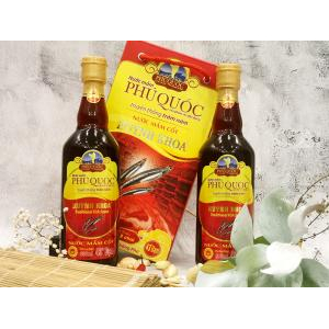 nuoc mam truyen thong cot nhi   ham luong nito tong so  43g l  loai 500ml    hop 2 chai
