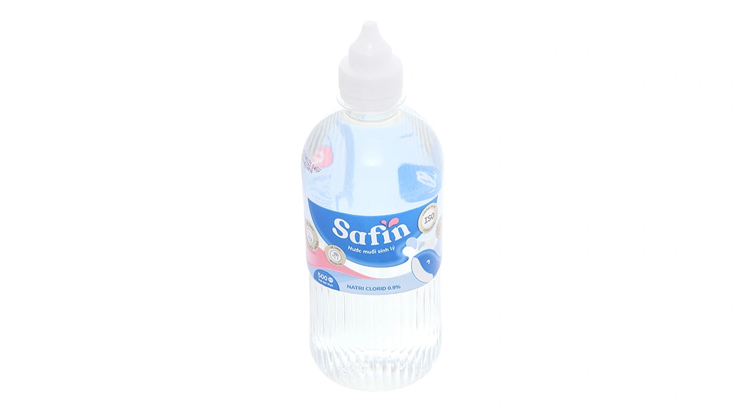 nuoc muoi sinh ly natri clorid 09  safin 500 ml