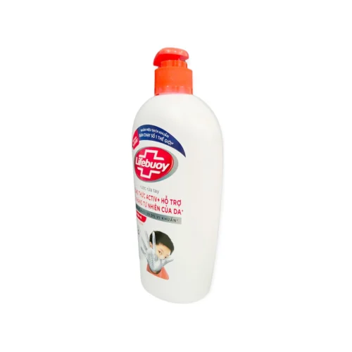 nuoc rua tay lifebuoy bac bao ve chai 444ml