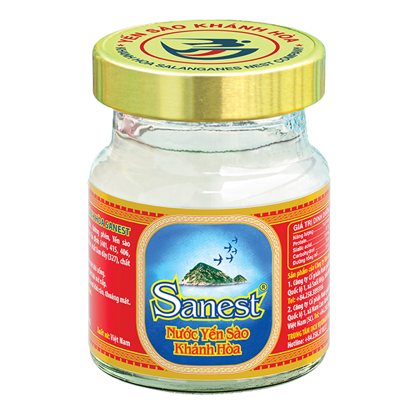 nuoc yen sao khanh hoa sanest  dong lo   loai 70 ml  0