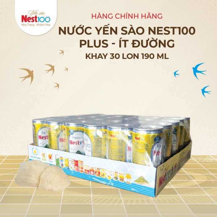 nuoc yen sao nest100 plus