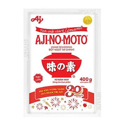 phu gia thuc pham   bot ngot aji no moto r  400g hat lon