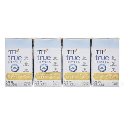 san pham dinh duong cong thuc tu sua tuoi cho tre tu 1 den 2 tuoi th true formula   hop 110 ml
