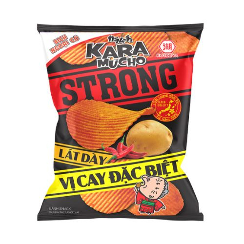 snack khoai tay vi cay dac biet karamucho lat day goi 44g